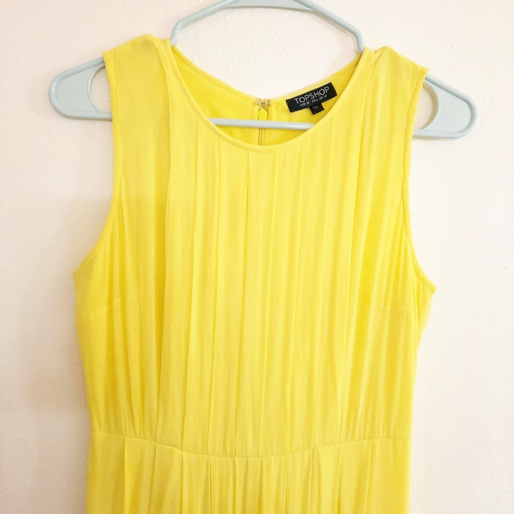 Topshop Midi Poppy Dress - Picture 4 of 8